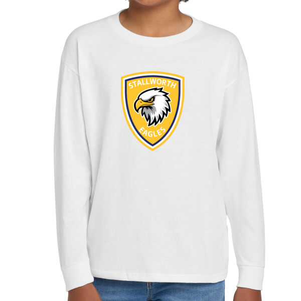 Stallworth Eagles Youth Heavy Cotton 100% Cotton Long Sleeve T Shirt Thumbnail