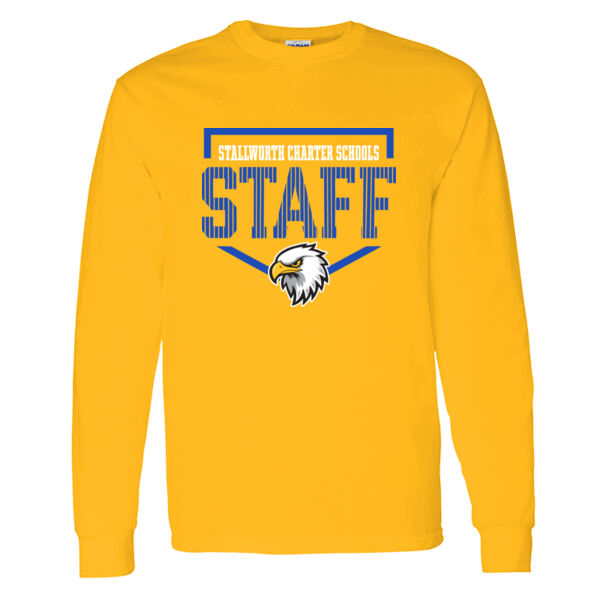 Stallworth Eagles Heavy Cotton 100% Cotton Long Sleeve T Shirt Thumbnail