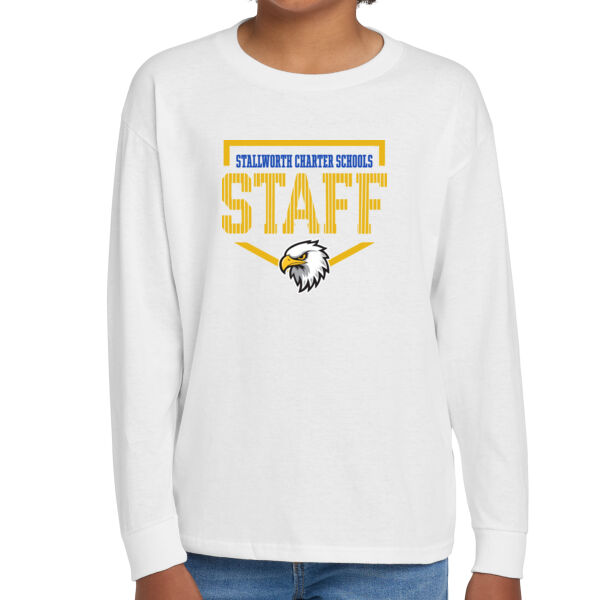 Stallworth Eagles Youth Heavy Cotton 100% Cotton Long Sleeve T Shirt Thumbnail